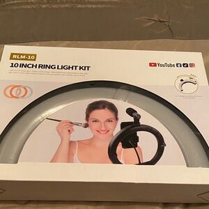 10 Inch Ring Light Kit with Stand